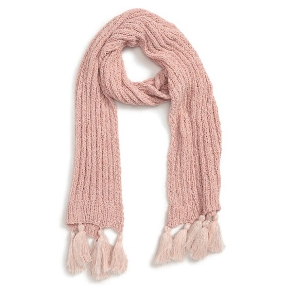 Leith Accessories - Leith Metallic Tassel Chenille Scarf🧣